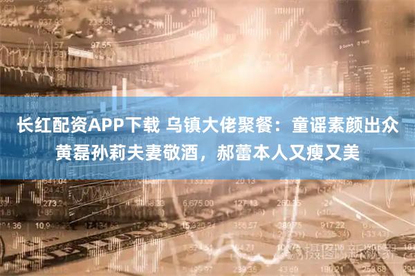 长红配资APP下载 乌镇大佬聚餐：童谣素颜出众黄磊孙莉夫妻敬酒，郝蕾本人又瘦又美